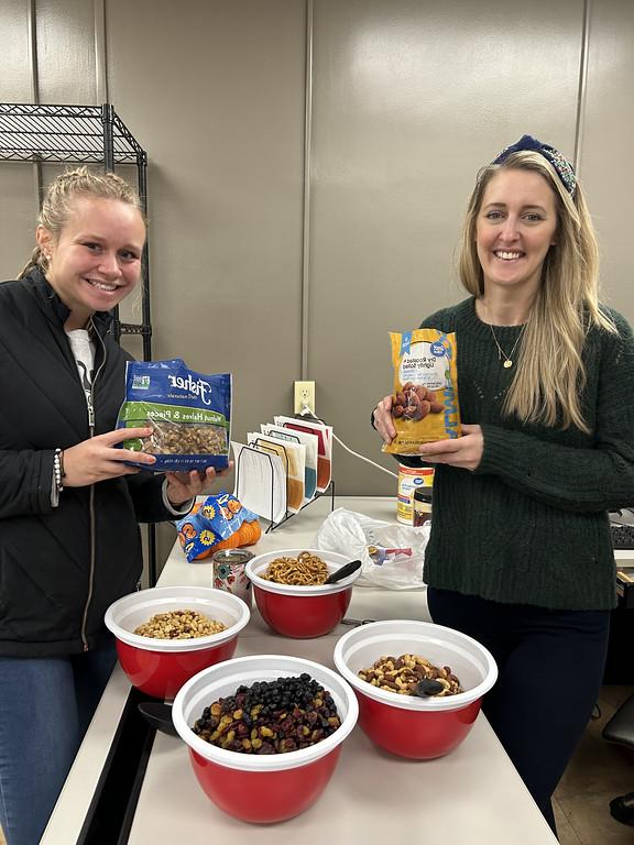 PSA and CSC Wellness support snacks for students during Finals Week